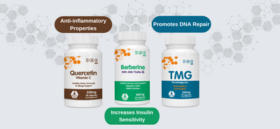 When to take Quercetin, Berberine and TMG.