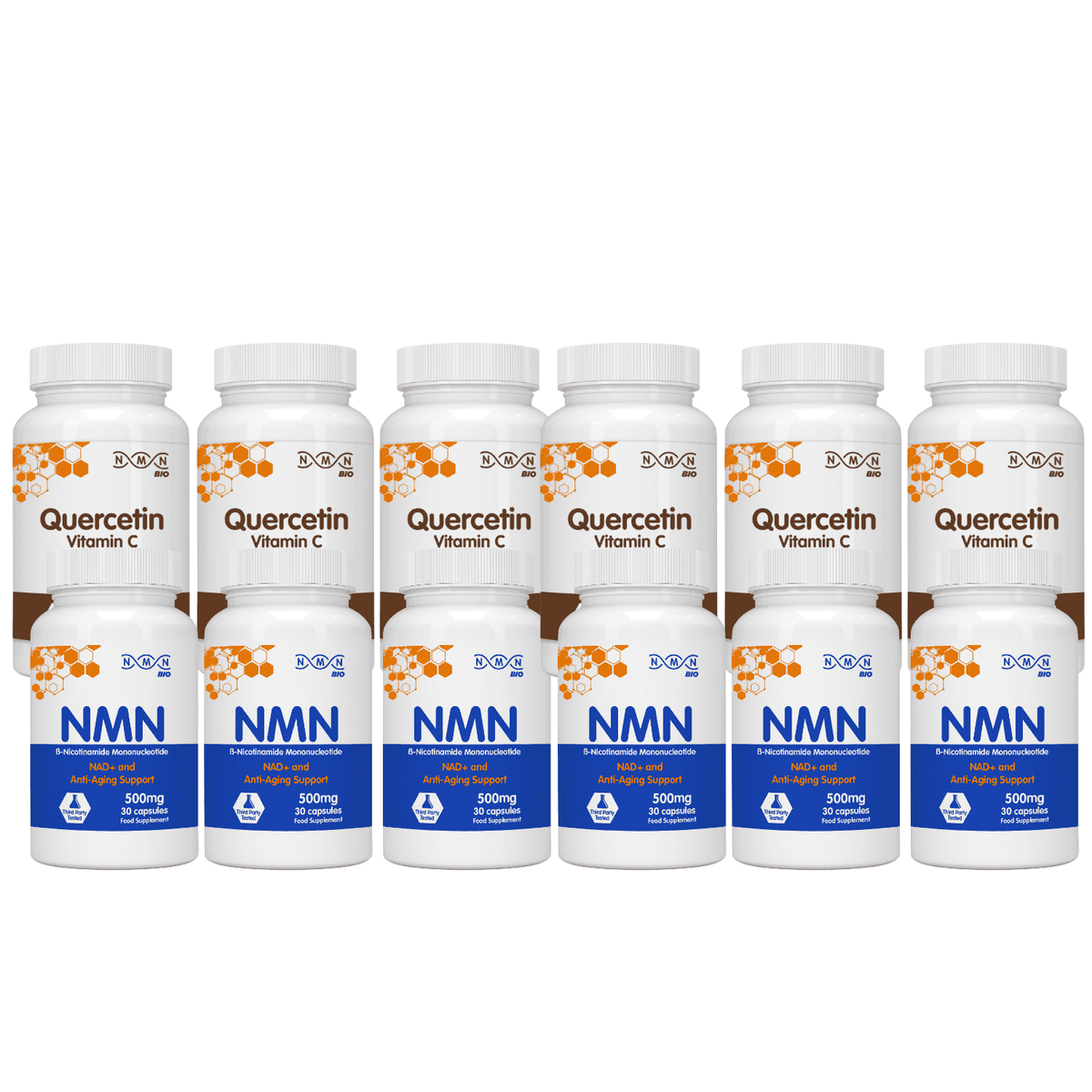 Endurance Bundle NMN Quercetin W Vit C NMNBIO