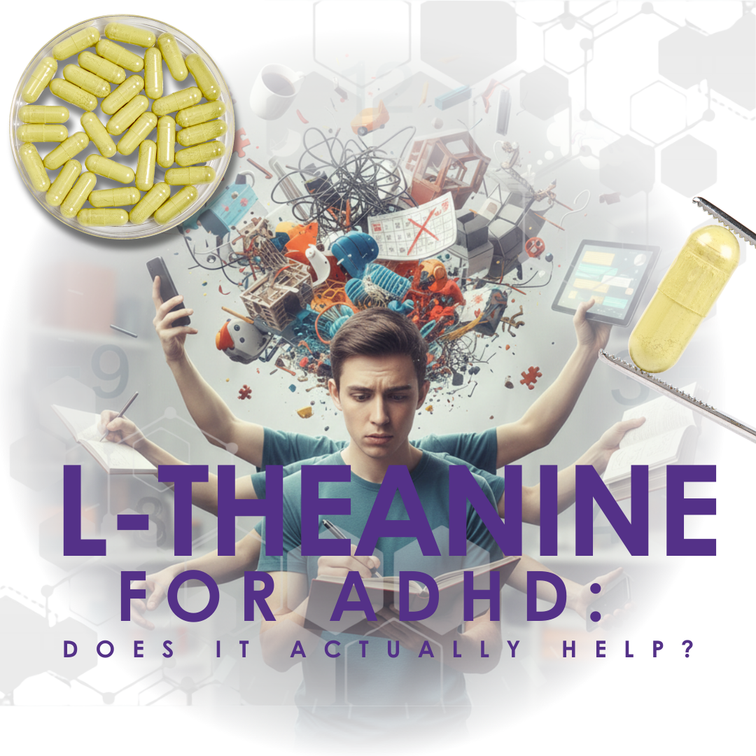 L-Theanine for ADHD does it actually help with green tea extract capsules