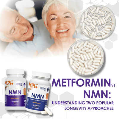 Metformin vs NMN: Understanding Two Popular Longevity Approaches