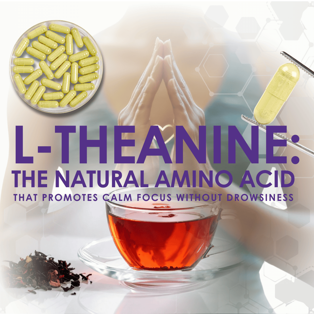 L-Theanine: The Natural Amino Acid That Promotes Calm Focus Without Drowsiness
