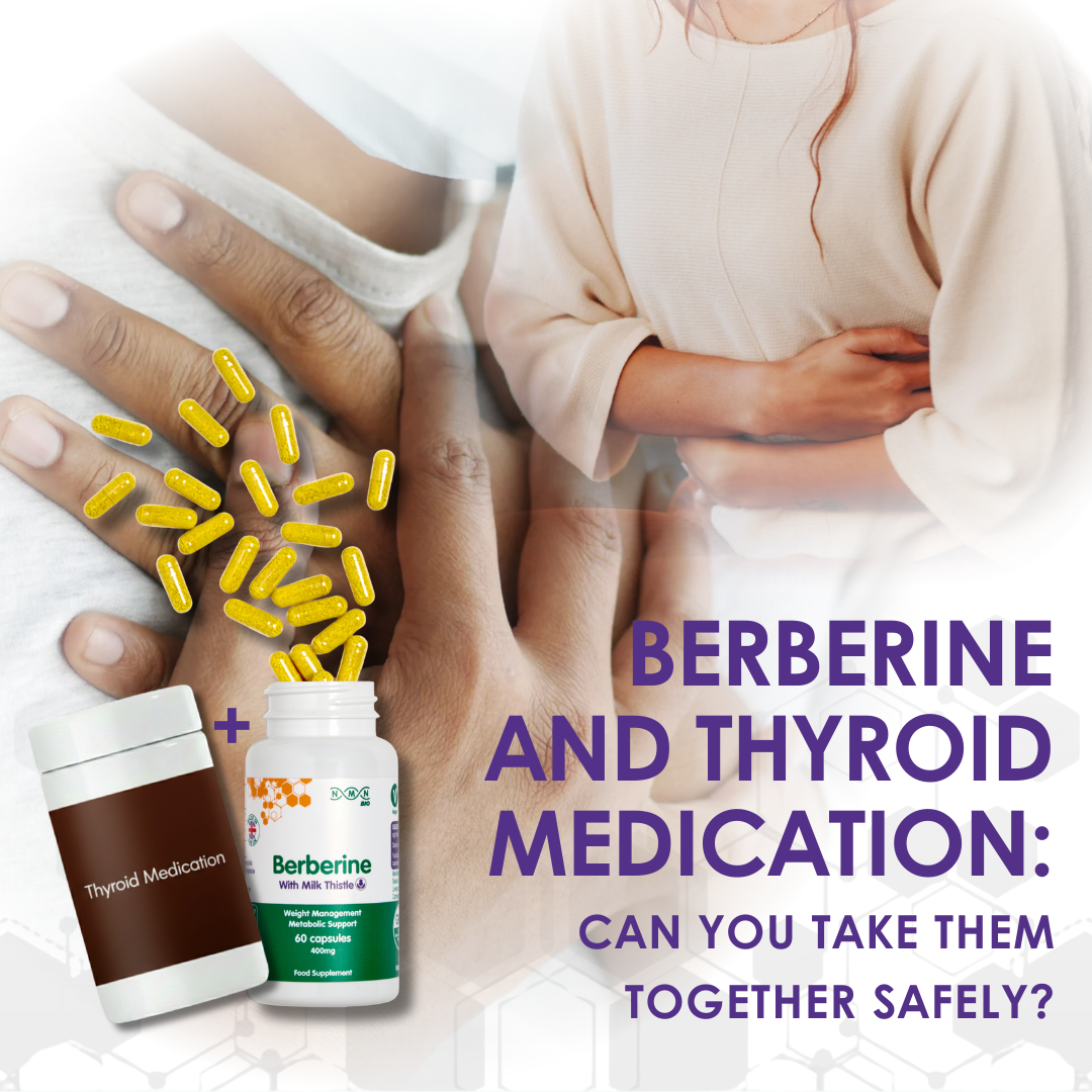 Berberine and thyroid medication can you take them together safely
