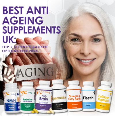 Best Anti Ageing Supplements UK: Top 7 Science-Backed Options for 2026
