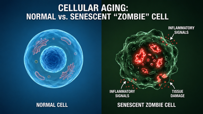 Zombie Cells: The Plain-English Reason You Age (and How to Clear Them)