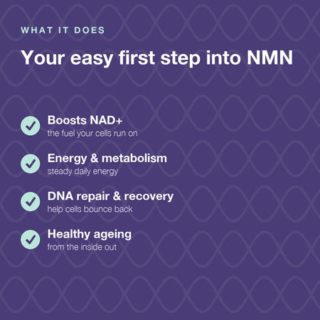 NMN supplement 250mg capsules