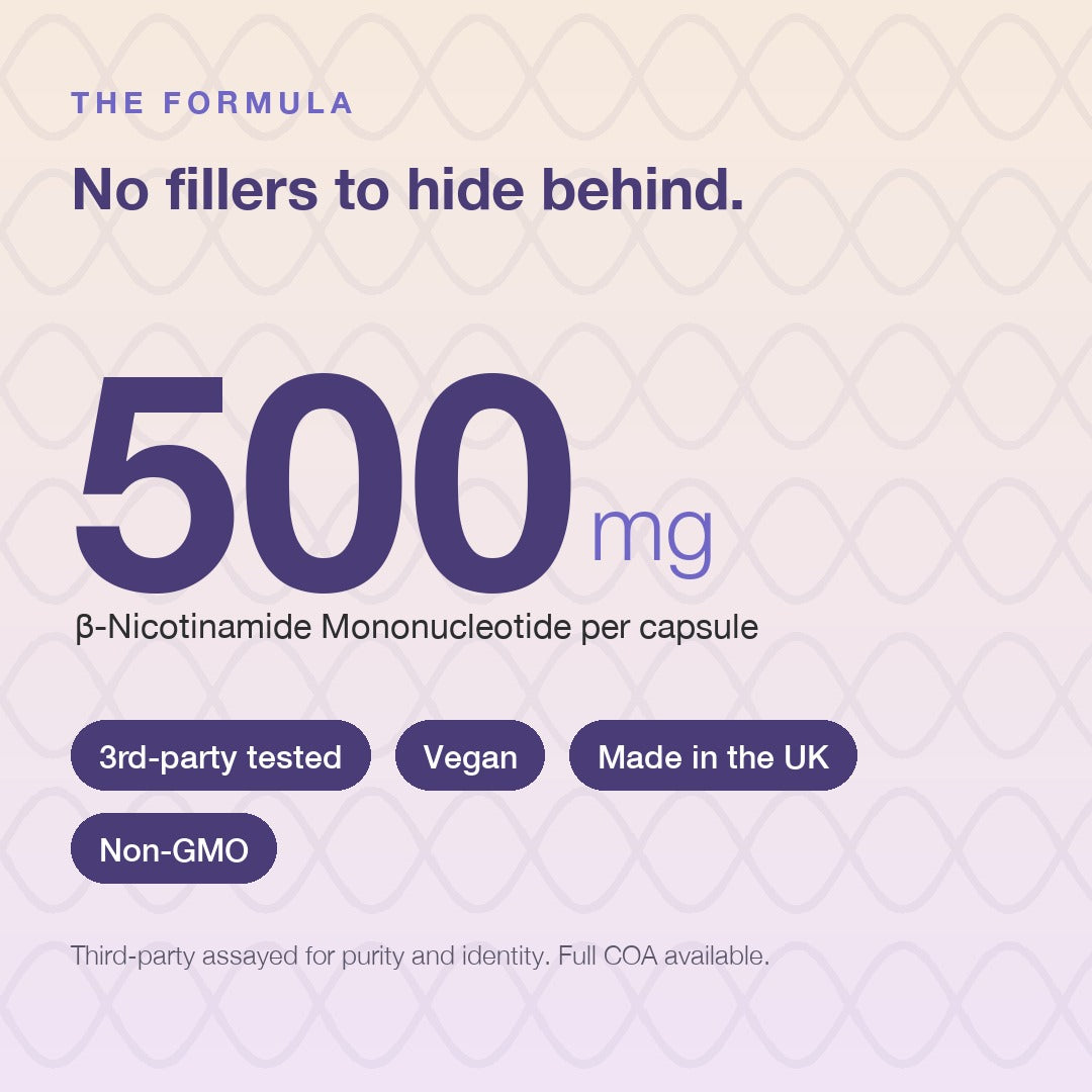 NMN supplement capsules 500mg