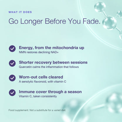 Endurance Bundle: NMN + Quercetin and Vitamin C