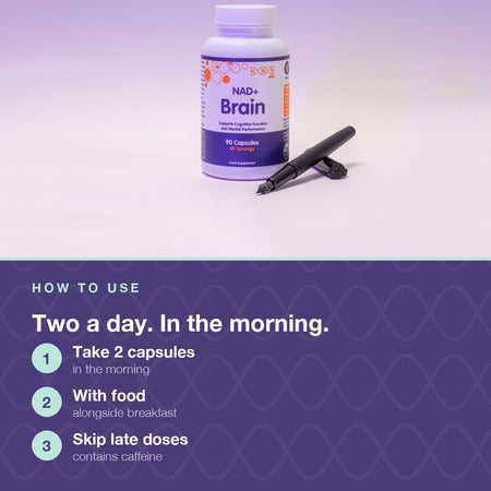 NAD+ Brain | Healthy Brain Aging | Nootropic