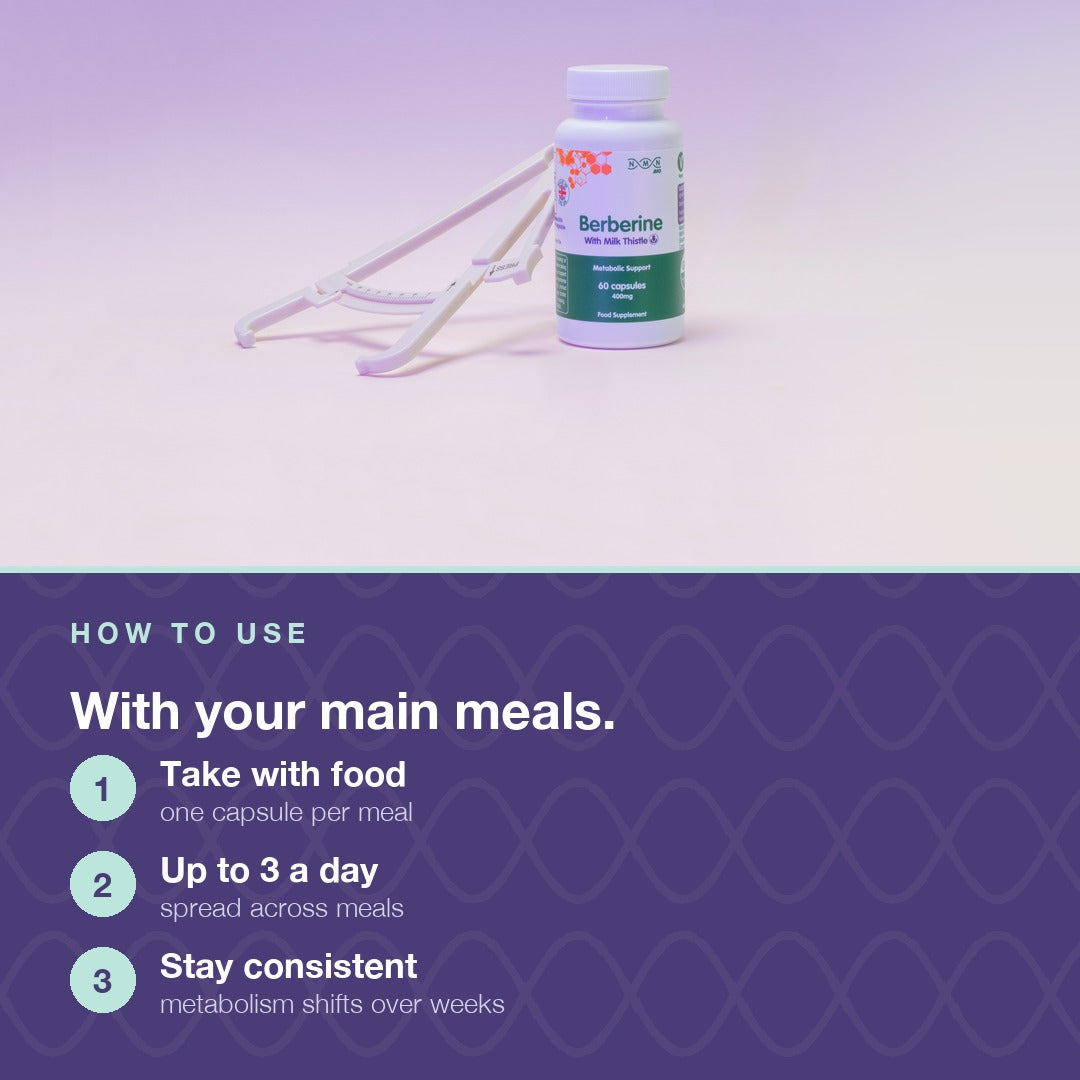 Berberine 400mg with Milk Thistle