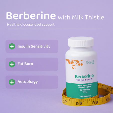 Berberine 400mg with Milk Thistle