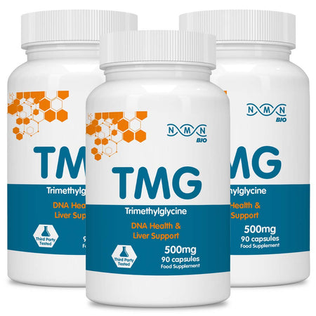 TMG (Trimethylglycine) | 500 mg | 90 Capsules