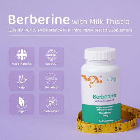 Berberine 400mg with Milk Thistle