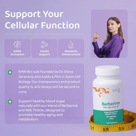 Berberine 400mg with Milk Thistle