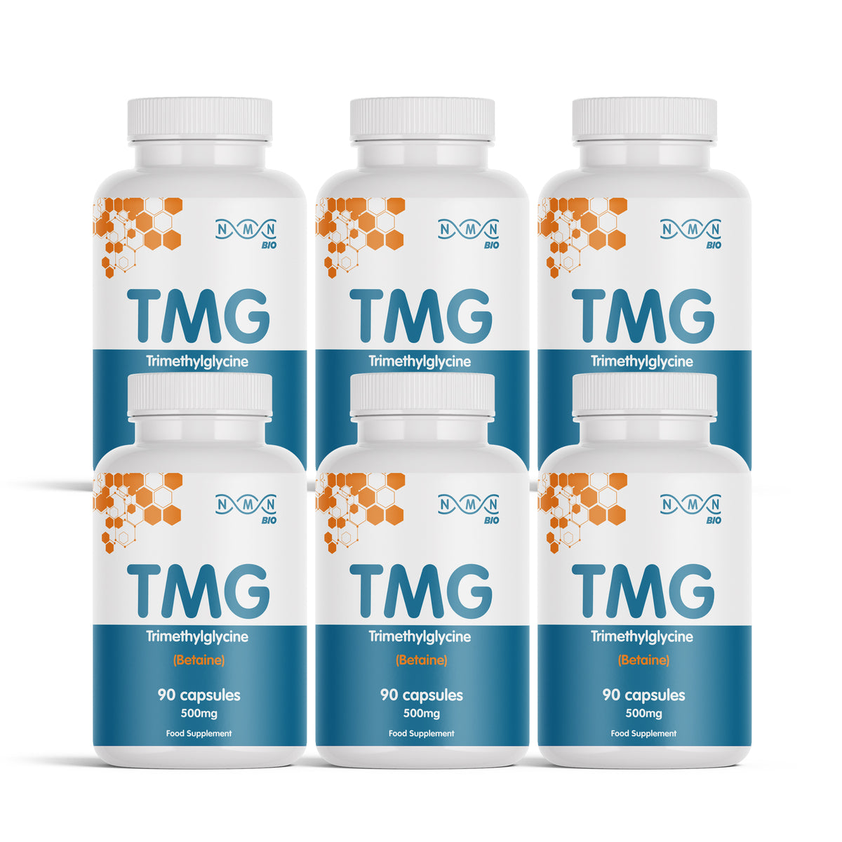 TMG (Trimethylglycine) | 500 mg | 90 Capsules