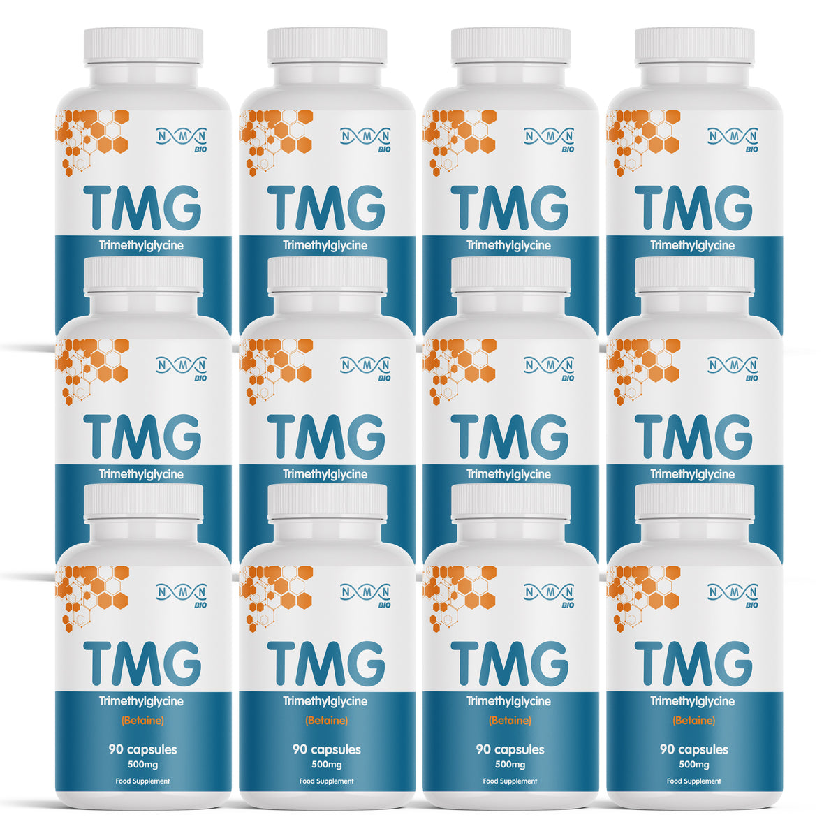 TMG (Trimethylglycine) | 500 mg | 90 Capsules