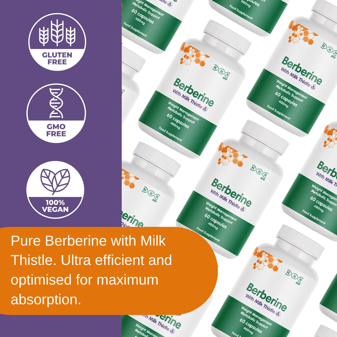 Berberine 400mg with Milk Thistle