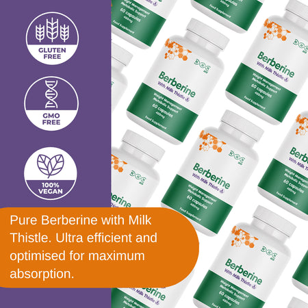 Berberine 400mg with Milk Thistle