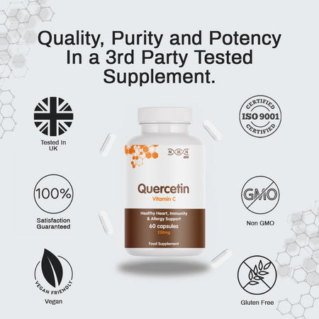 Quercetin 250mg with Vitamin C