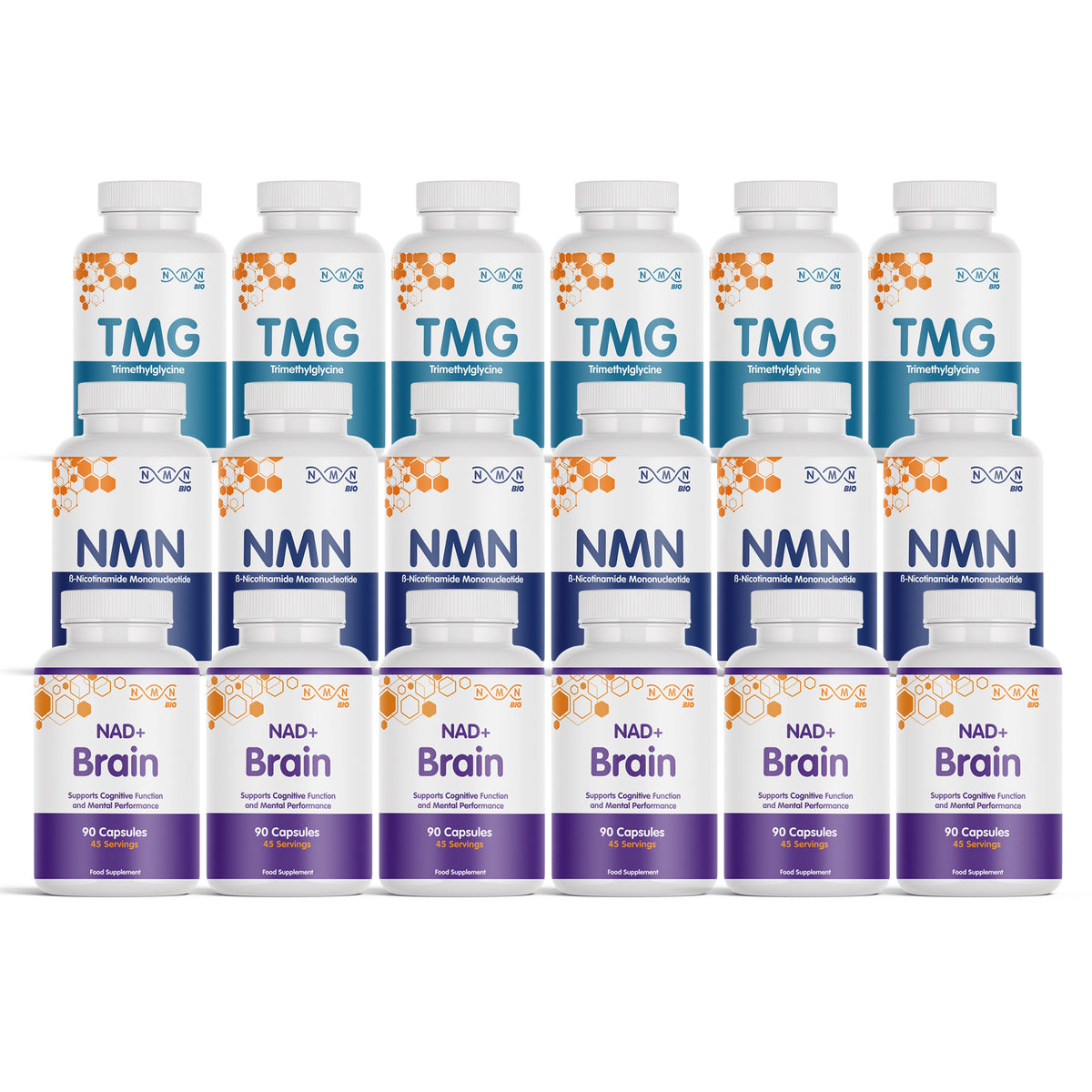Morning Bundle | NAD+ Brain | NMN | TMG
