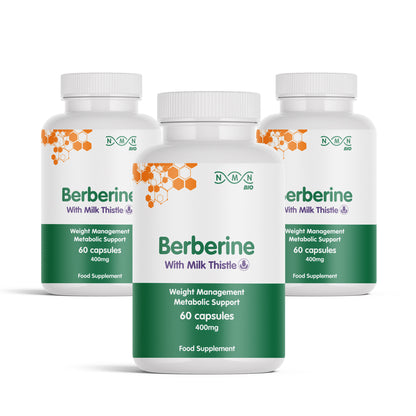 Berberine 400mg with Milk Thistle
