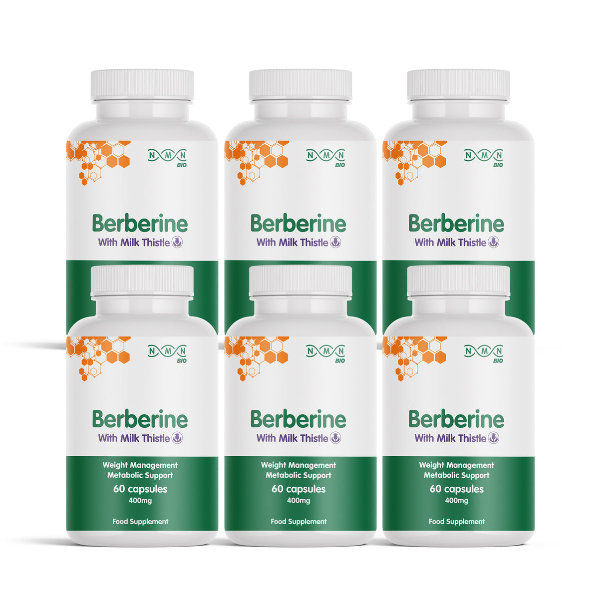 Berberine 400mg with Milk Thistle