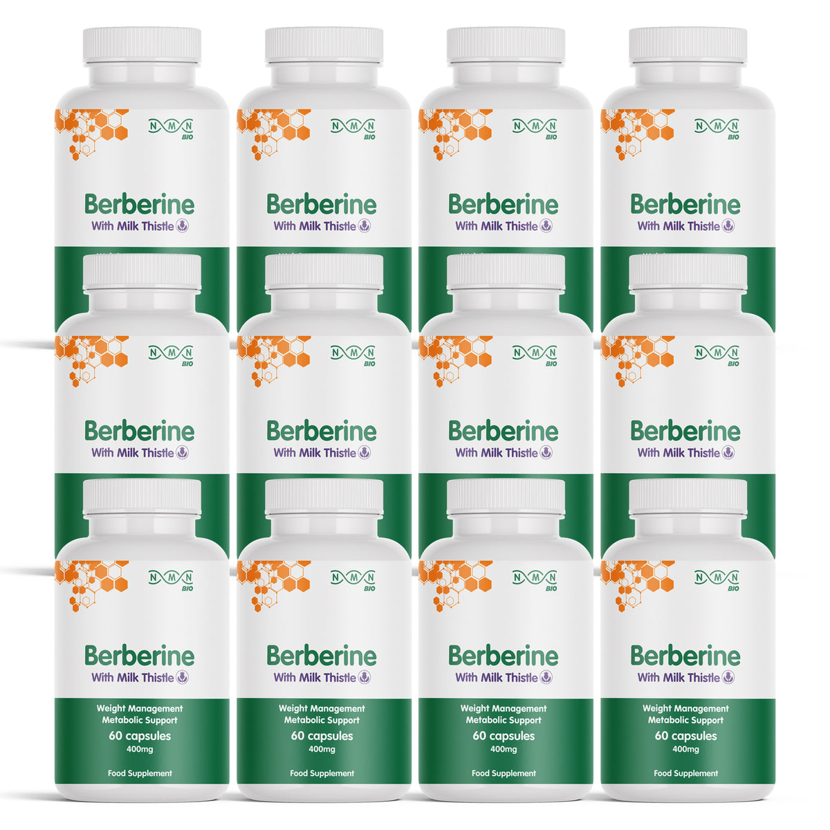 Berberine 400mg with Milk Thistle