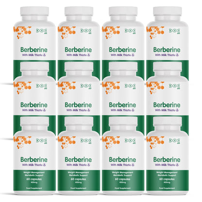 Berberine 400mg with Milk Thistle