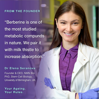 Berberine 400mg with Milk Thistle