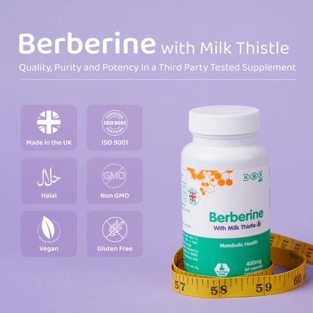 Berberine 400mg with Milk Thistle