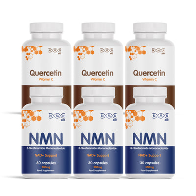 Endurance Bundle: NMN + Quercetin and Vitamin C
