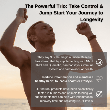 Longevity Starter Pack | NMN | TMG | Quercetin