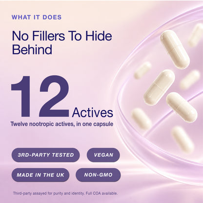 NAD+ Brain | Healthy Brain Aging | Nootropic