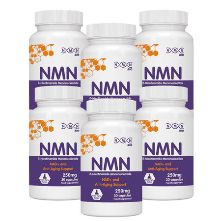 NMN supplement 250mg capsules