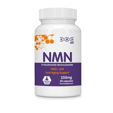 NMN supplement 250mg capsules