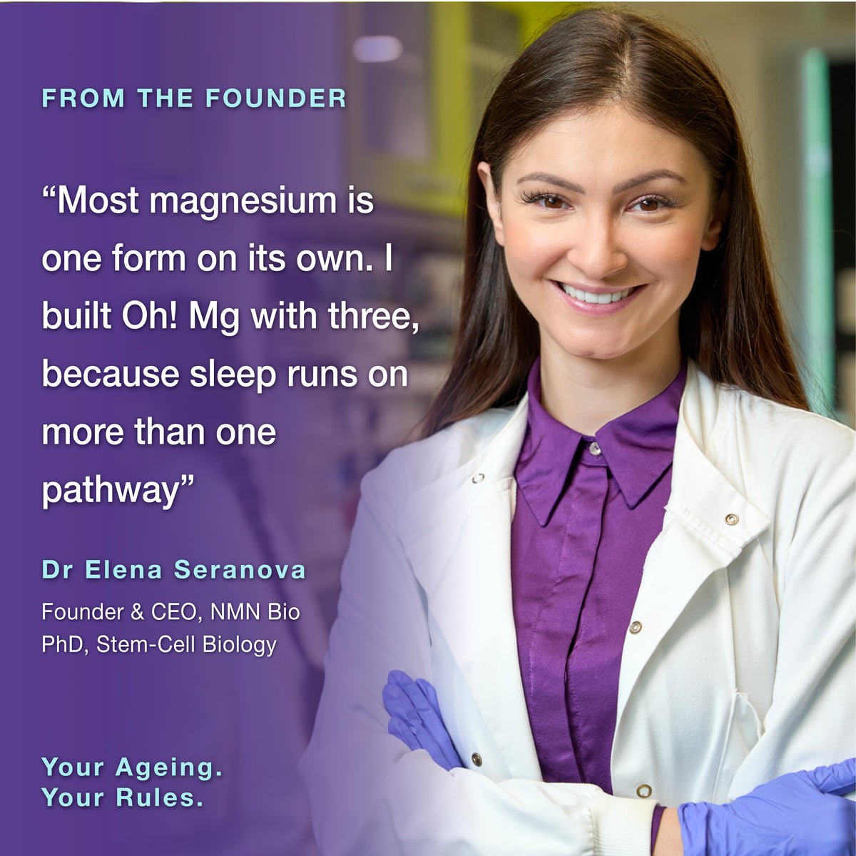 Oh!Mg Magnesium for Sleep | Bisglycinate, Taurate & Lactate