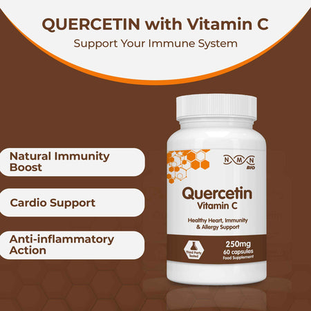 Quercetin 250mg with Vitamin C