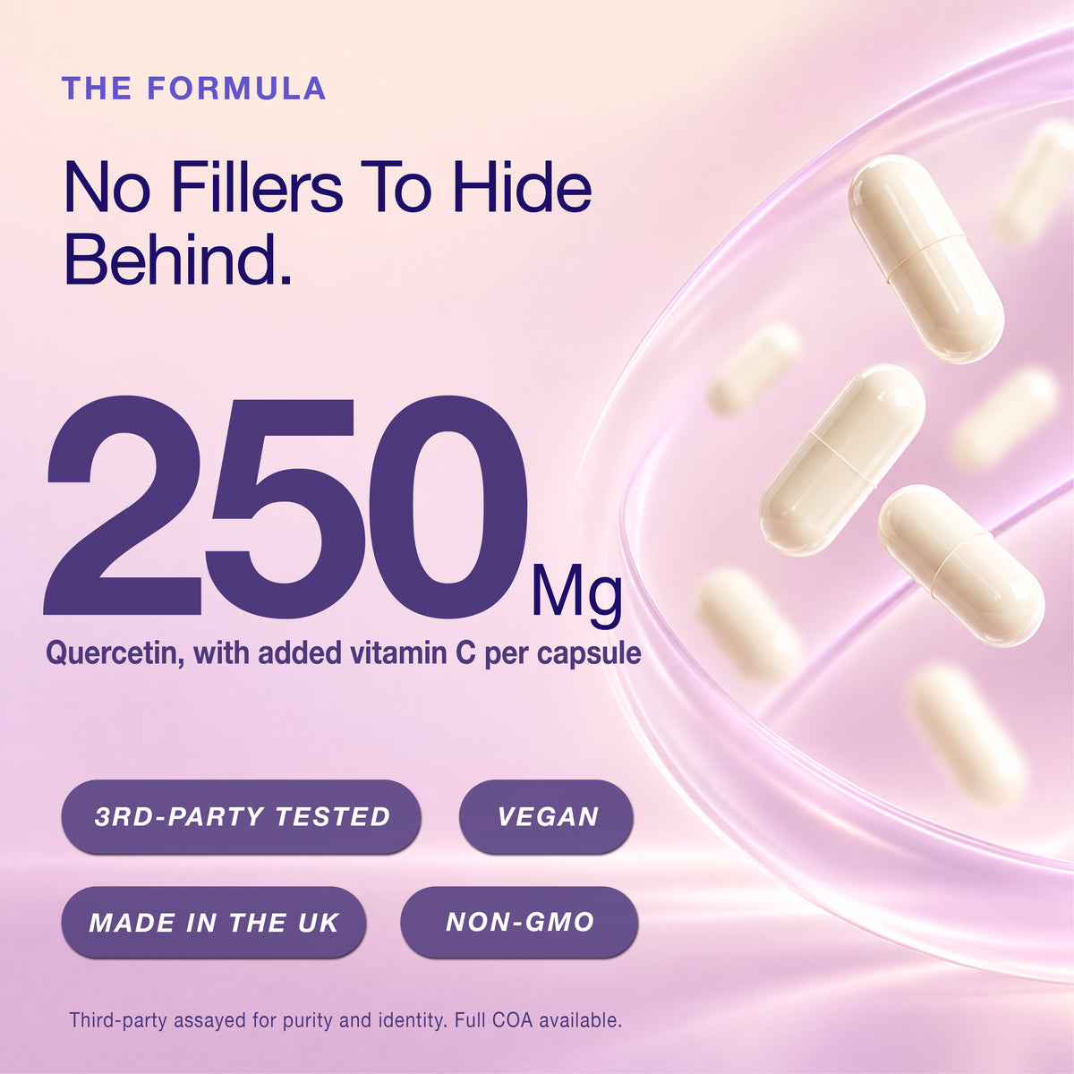 Quercetin 250mg with Vitamin C