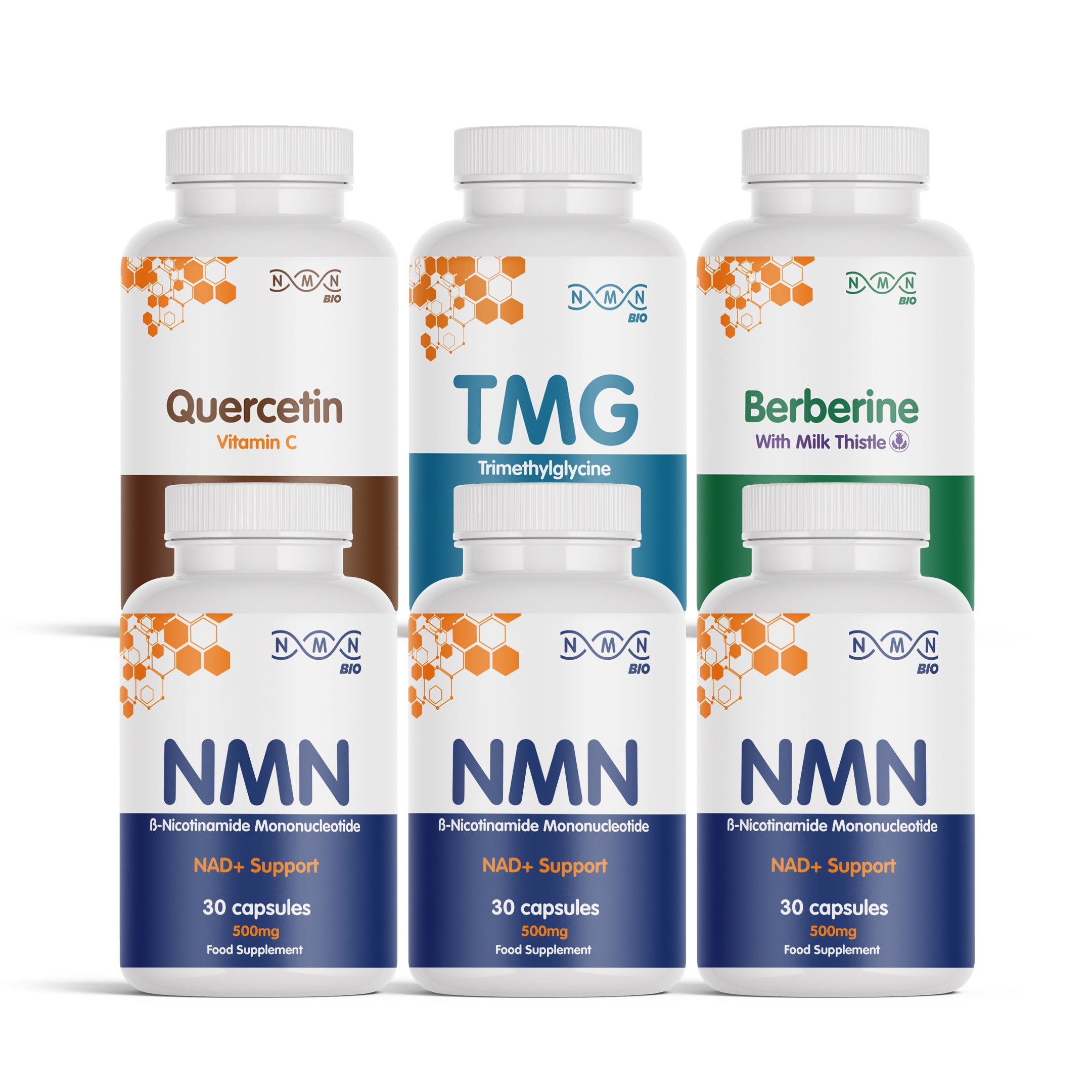 Rejuvenation Bundle | NMN, TMG, Quercetin & Berberine UK | NMN Bio