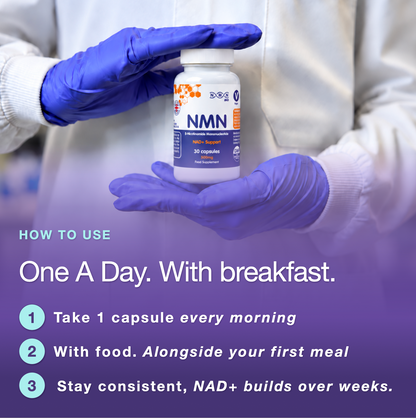 NMN supplement capsules 500mg