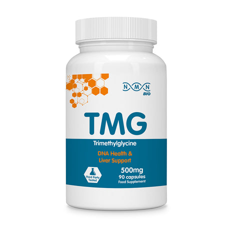 TMG (Trimethylglycine) | 500 mg | 90 Capsules