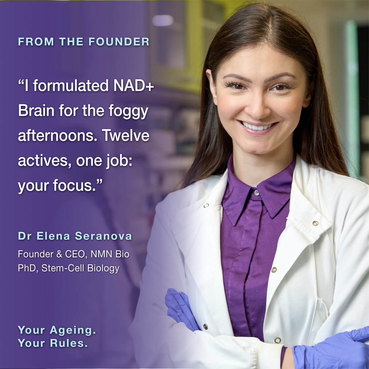 NAD+ Brain | Healthy Brain Aging | Nootropic