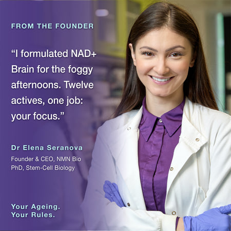 NAD+ Brain | Healthy Brain Aging | Nootropic