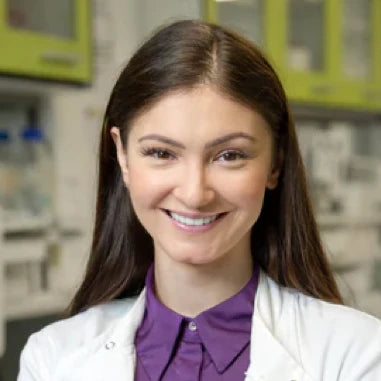 Dr Elena Seranova, founder of NMN Bio and joint first author of the 2023 Cell Reports NAD study